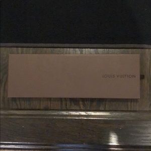 AUTHENTIC LOUIS Vuitton tie box